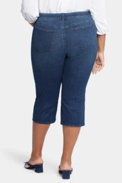 Waist-Match™ Slim Straight Crop Jeans In Plus Size - Prospect -Nydj Apparel Shop WSHDCR8793 PRSPT 2