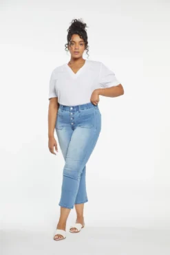 Waist-Match™ Marilyn Straight Ankle Jeans In Plus Size - Everly -Nydj Apparel Shop WSHDMA8445 EVRLY 6 38628ae7 4760 4a3b 89e3 8c22f248630e
