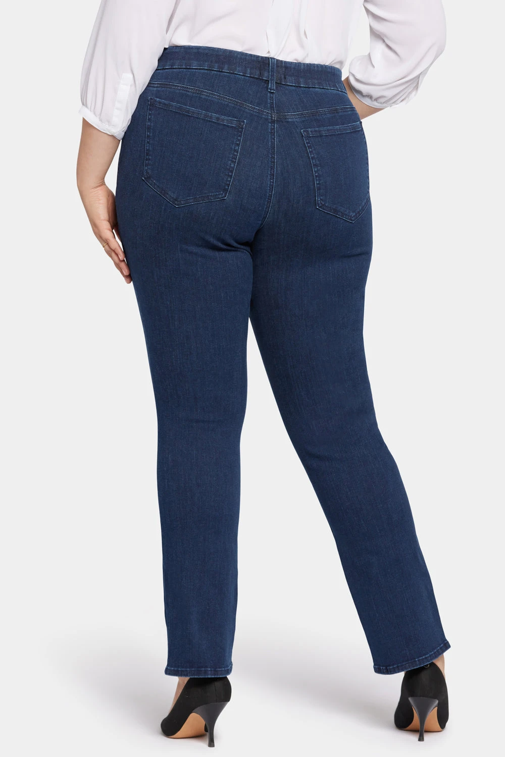 Waist-Match™ Marilyn Straight Jeans In Plus Size - Inspire 2 Waist-Match™ Marilyn Straight Jeans In Plus Size - Inspire - Image 2
