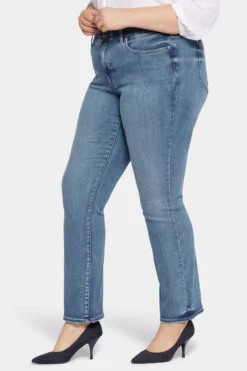 Waist-Match™ Marilyn Straight Jeans In Plus Size - Romance -Nydj Apparel Shop WSHDMS8573 RMNCE 3