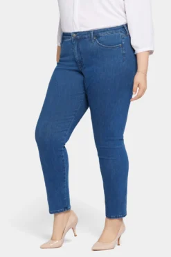 Le Silhouette Sheri Slim Jeans In Plus Size - Treasured -Nydj Apparel Shop WSHDSS8702 TRSRD 3