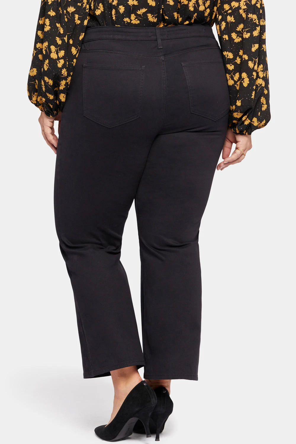Relaxed Flared Jeans In Plus Size - Black Pearl 2 Relaxed Flared Jeans In Plus Size - Black Pearl - Image 2