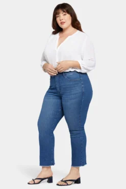Slim Bootcut Ankle Jeans In Plus Size - Desire -Nydj Apparel Shop WSUQ8144 DSRE 5