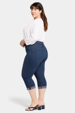 Marilyn Straight Crop Jeans In Plus Size - Inspire -Nydj Apparel Shop WSUQCR2389 INSPR 5