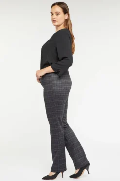 Marilyn Straight Pants In Plus Size - Hudson Plaid 11 Marilyn Straight Pants In Plus Size - Hudson Plaid -Nydj Apparel Shop WTPPMS2299 H1044 6 229d9d78 df16 49b1 9f83 c8dee1d4eb69