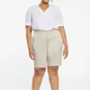 Bermuda Shorts In Plus Size - Feather