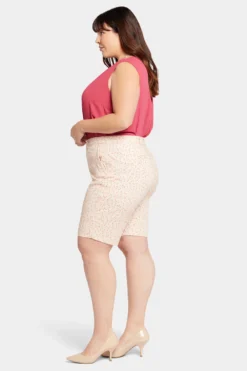 Bermuda Shorts In Plus Size - Sweet Home -Nydj Apparel Shop WTST3766 S2016 5