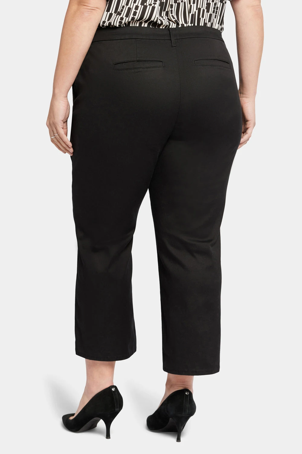 Piper Trouser Pants In Plus Size - Black 2 Piper Trouser Pants In Plus Size - Black - Image 2